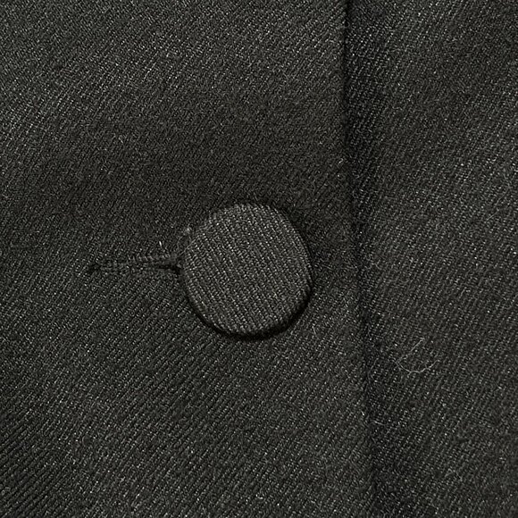 Sag Harbor VTG Jacket Blazer Short Size 10 Black Women's - Picture 5 of 6